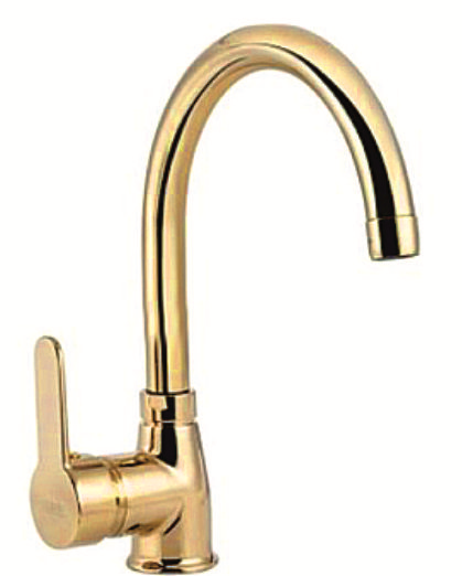 GOLD DELTA KUĞU LAVABO BATARYASI