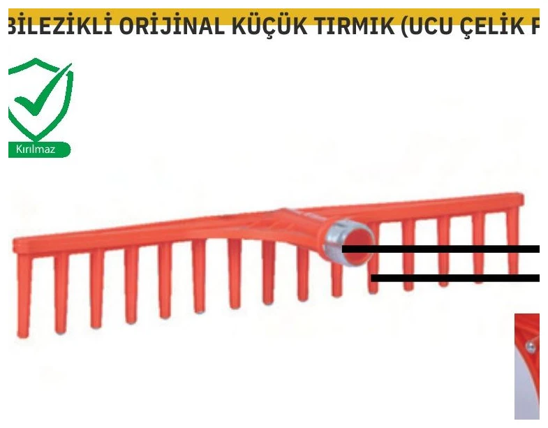 BİLEZİKLİ ORİJİNAL KÜÇÜK TIRMIK (UCU ÇELİK PİMLİ)