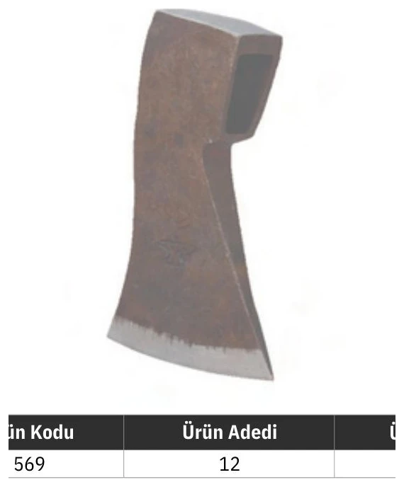 3 NO KARADENİZ BALTASI