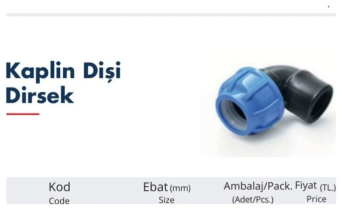 Kaplin Dişi Dirsek