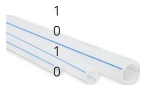 PE32 BEYAZ veya AÇIK MAVİ BORU 32mm