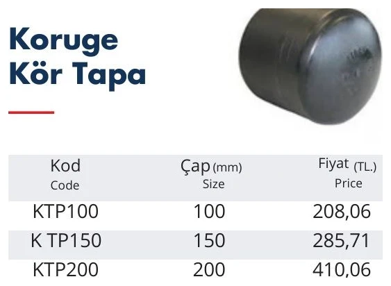 Koruge Kör Tapa 400
