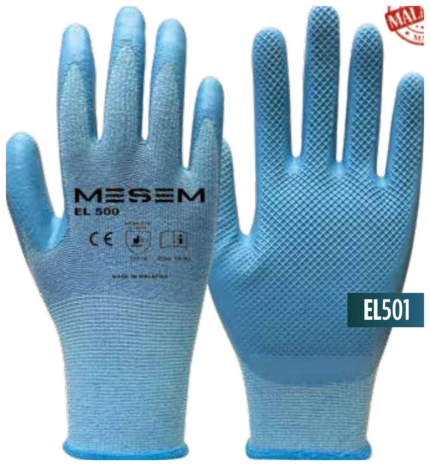 Comfort Eldiven 1/2 Kokusuz - Açık Mavi 1/2-10/XL