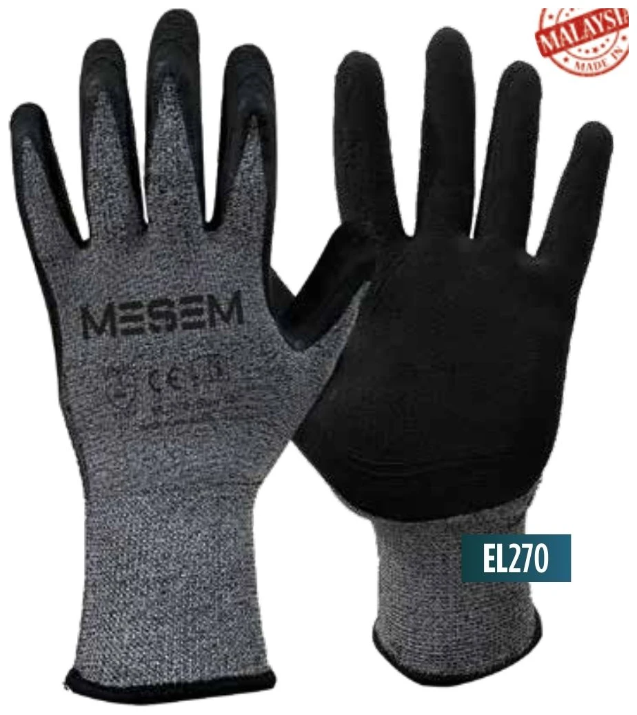 Montaj Eldiveni 1/2 Kokusuz - Siyah 1/2