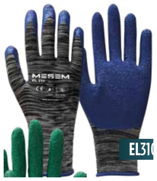 Süper Latex Eldiven 1/2 Kokusuz - Lacivert 1/2