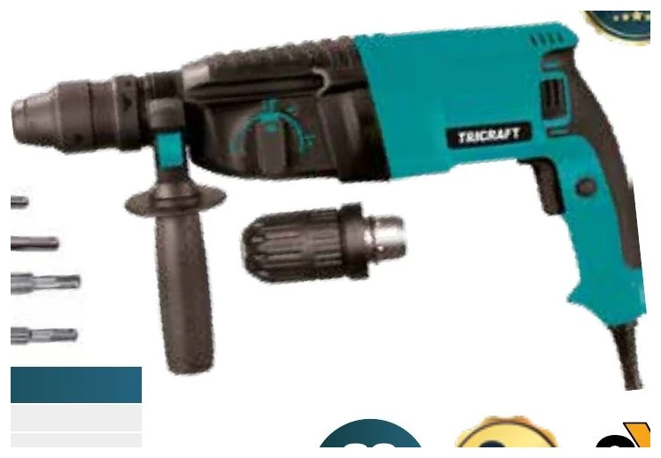 Kırıcı/Delici Matkap 800W 26MM