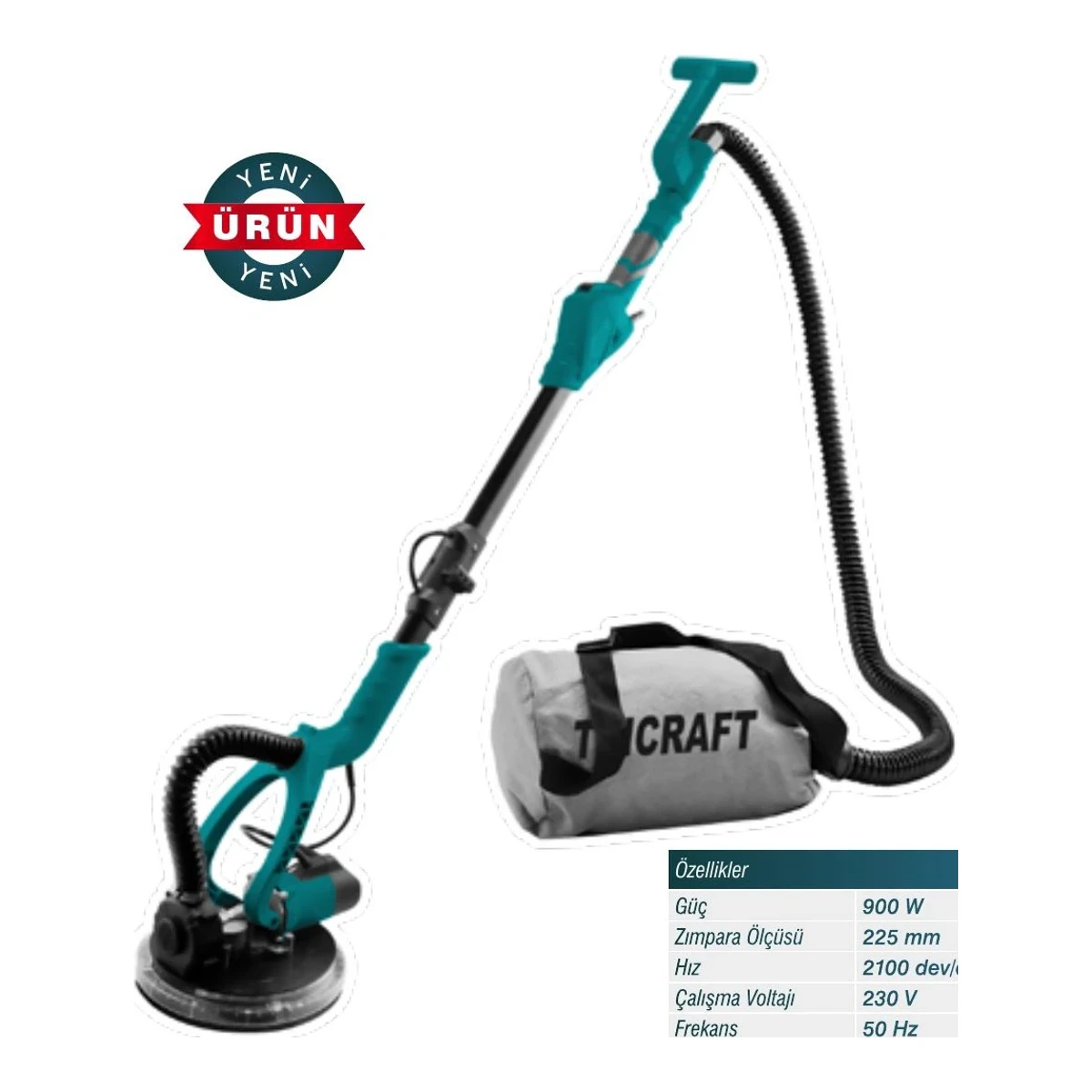 Alçıpan Duvar Zımpara 900W