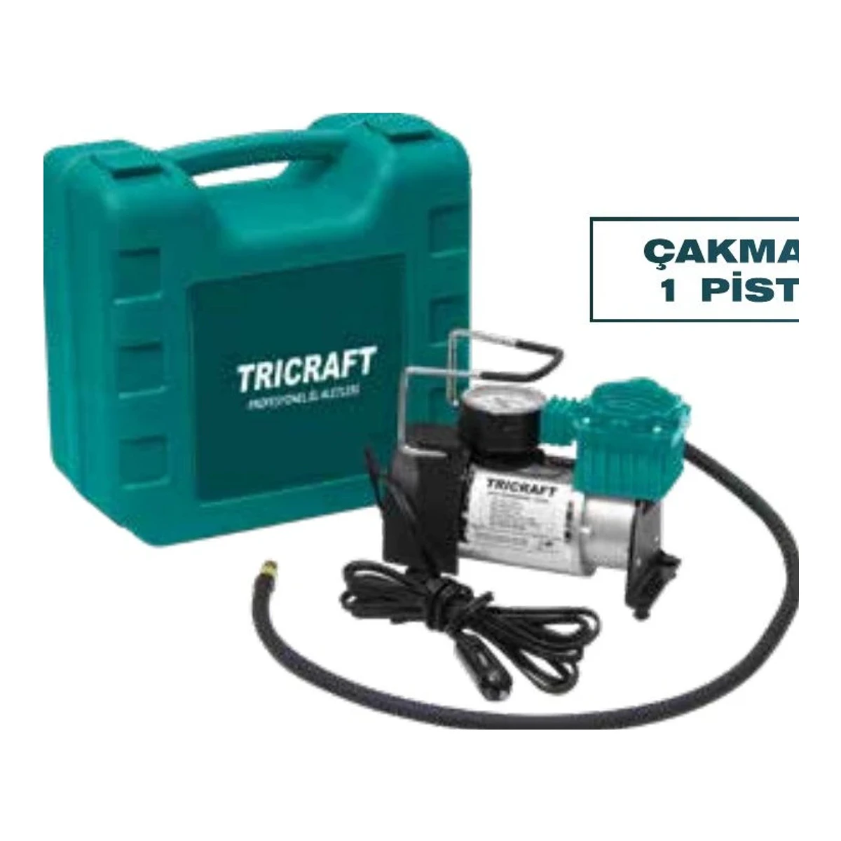 Hava Kompresörü 12V - 1 Piston Küçük