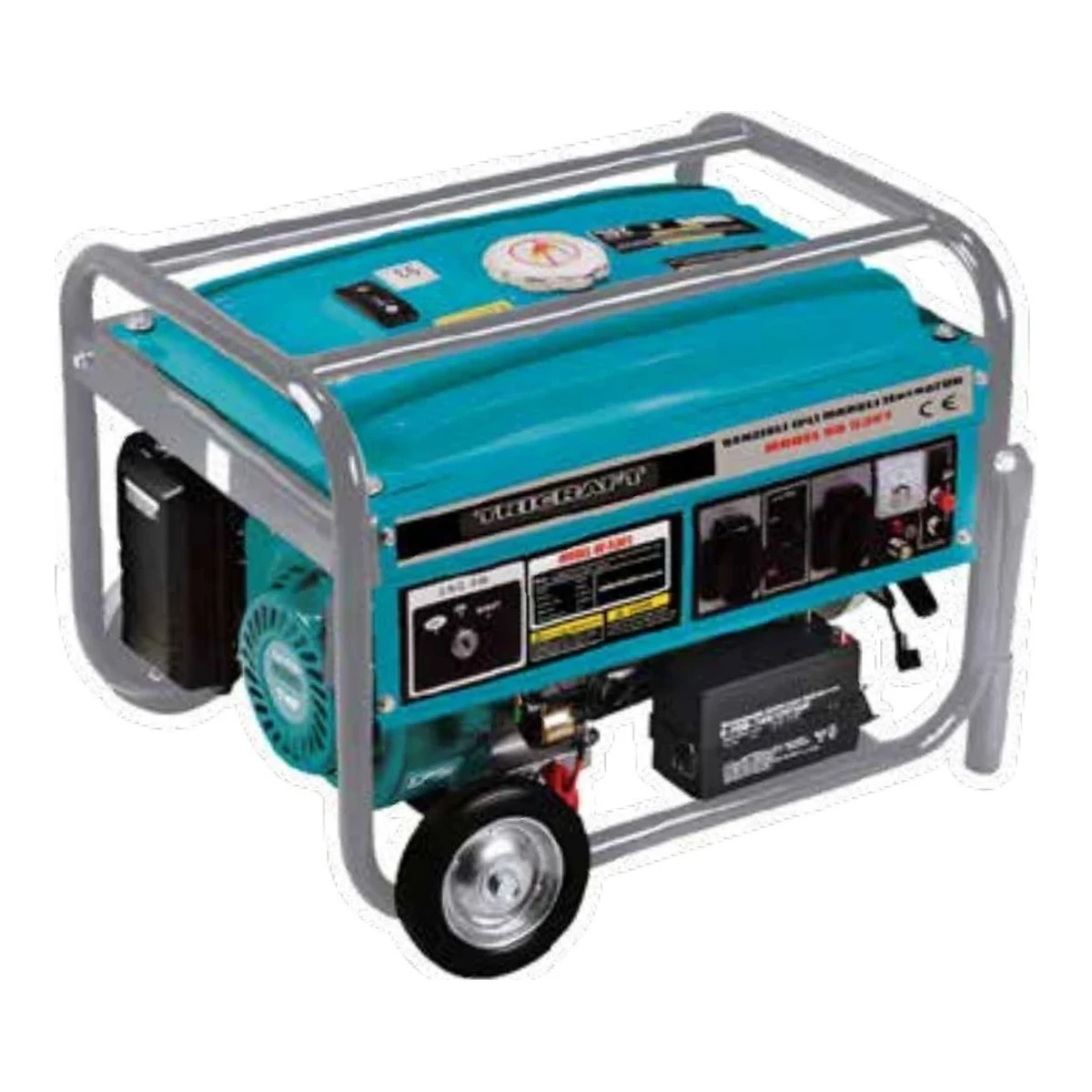 Benzinli İpli-Marşlı Jeneratör 3.5 kVA