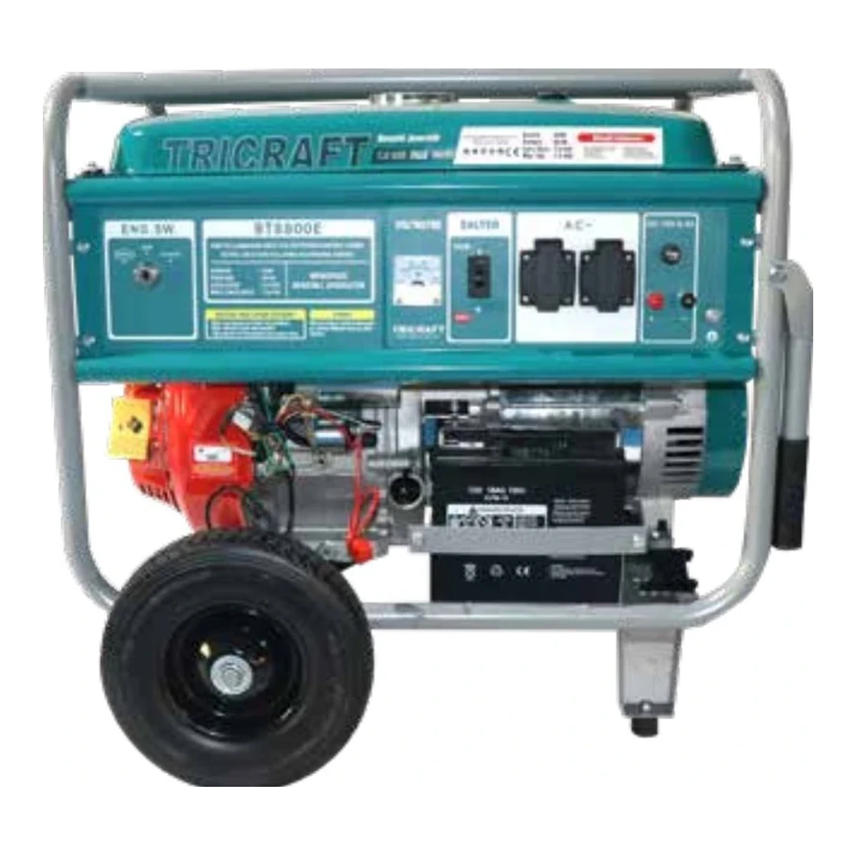 Benzinli İpli-Marşlı Jeneratör 7.5 kVA