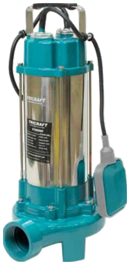 Drenaj Pompası Bıçaklı 1.5 HP - 1.1 kVA