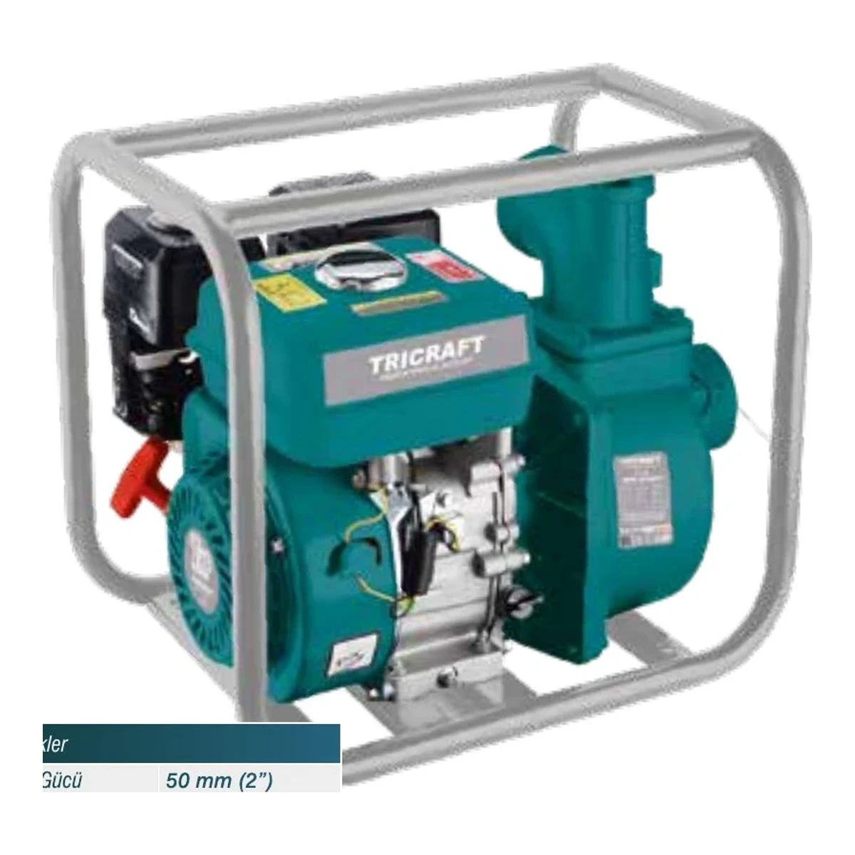 Benzinli Su Pompası 2” 163 CC - 7.0 HP