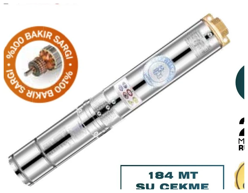 Derin Kuyu Dalgıç Pompası 3.0 HP
