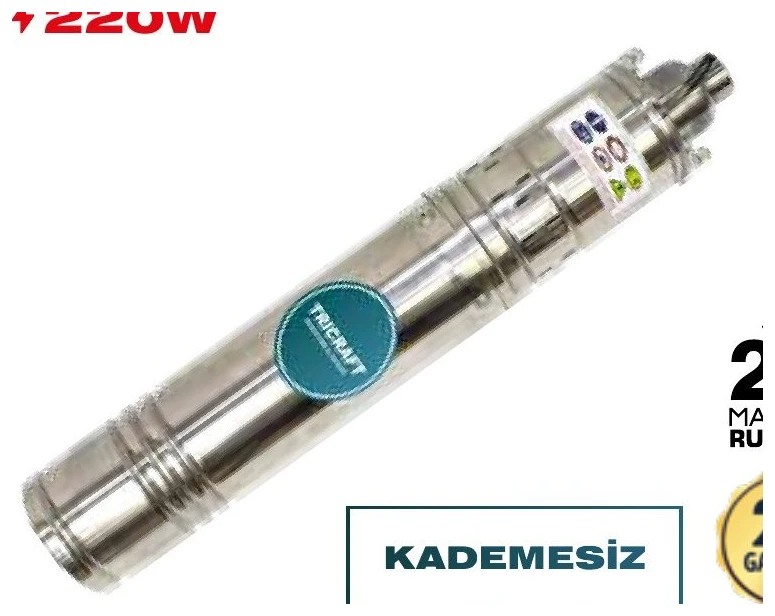Helezyon Pompa 0.5 HP - 80mt Su Çekme