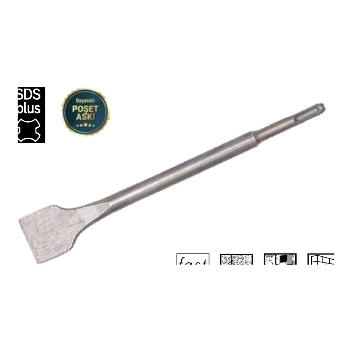 SDS Plus Geniş Keski 14x250x40mm