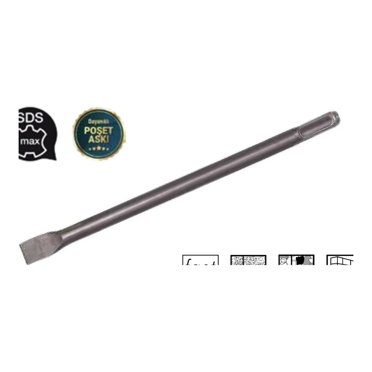 SDS Max Keski 18x400x25mm