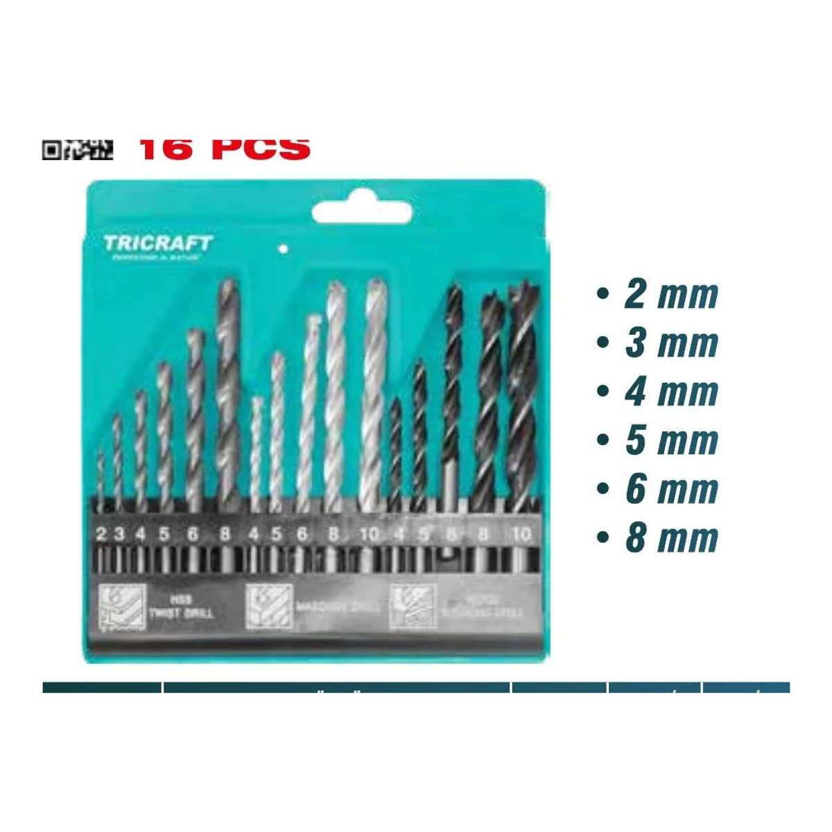 Matkap Uç Seti 16 PCS