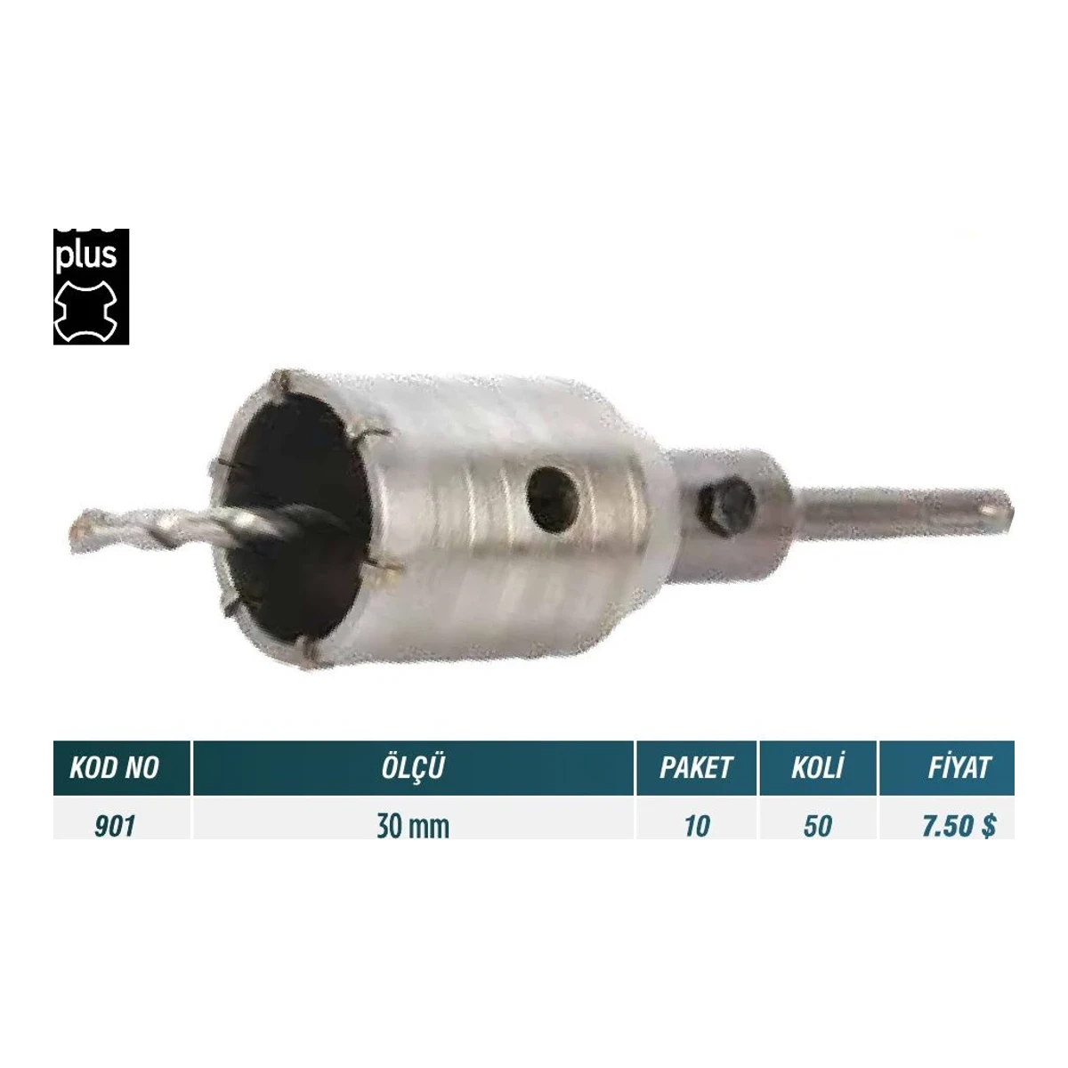SDS Buat Açma Seti SDS Plus 30 mm