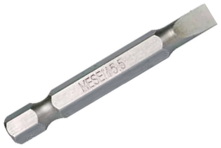 Kare Düz Bits Uç SL 5.5 x 75 mm