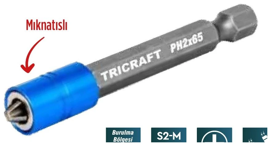 Yıldız Uçları Tek Taraflı PHx65