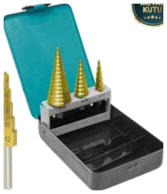 Kademeli Matkap Ucu Tekli 4-20 mm