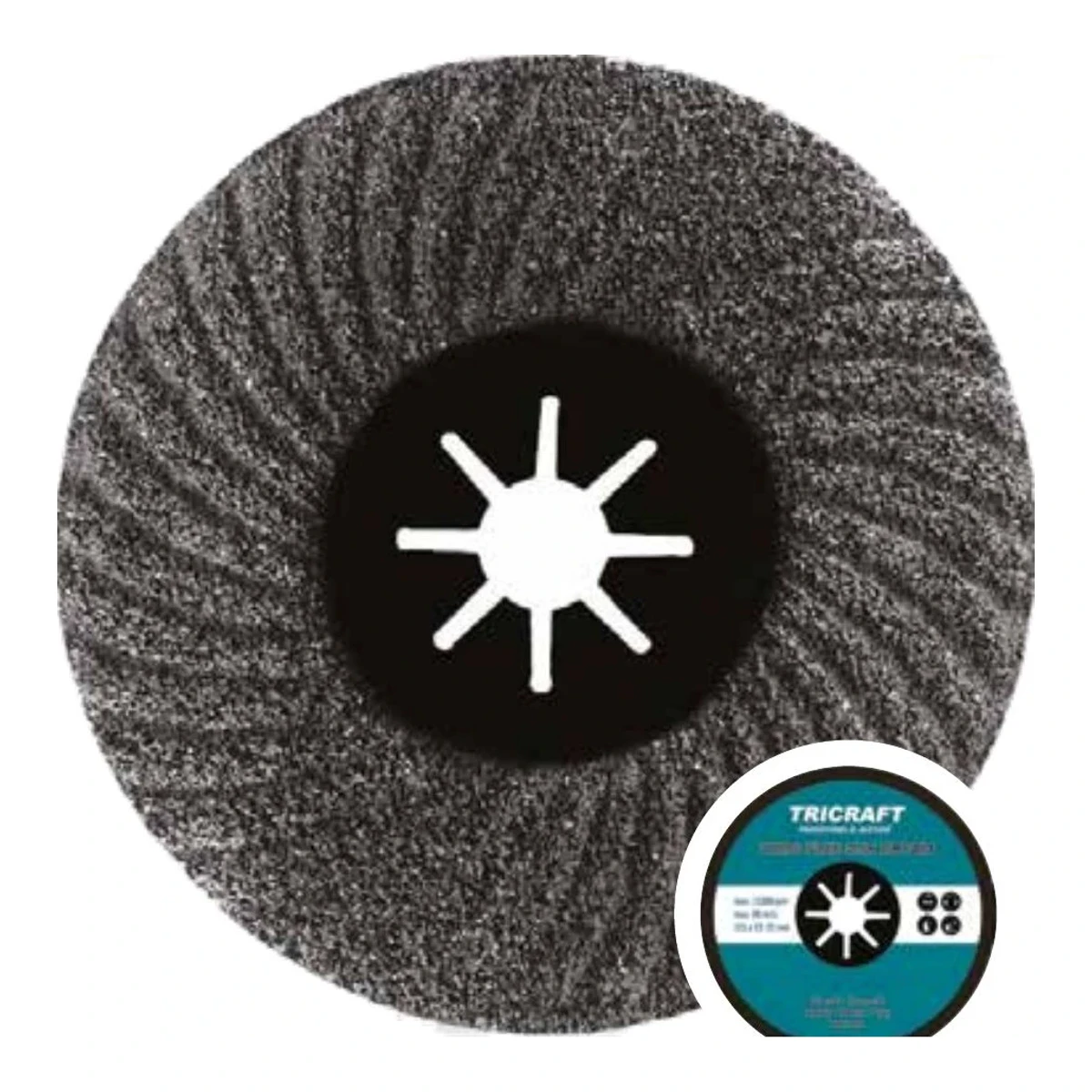Flap Disk Zımpara TURBO 115 x 22-23 mm