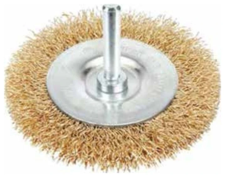 Dairesel Fırça Pimli Saçaklı - 75 mm