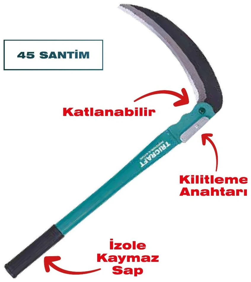 Kırmalı Orak 45 Santim