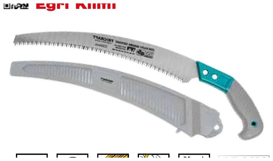 Budama Testeresi Eğri Kılıflı 330 mm Orta Diş