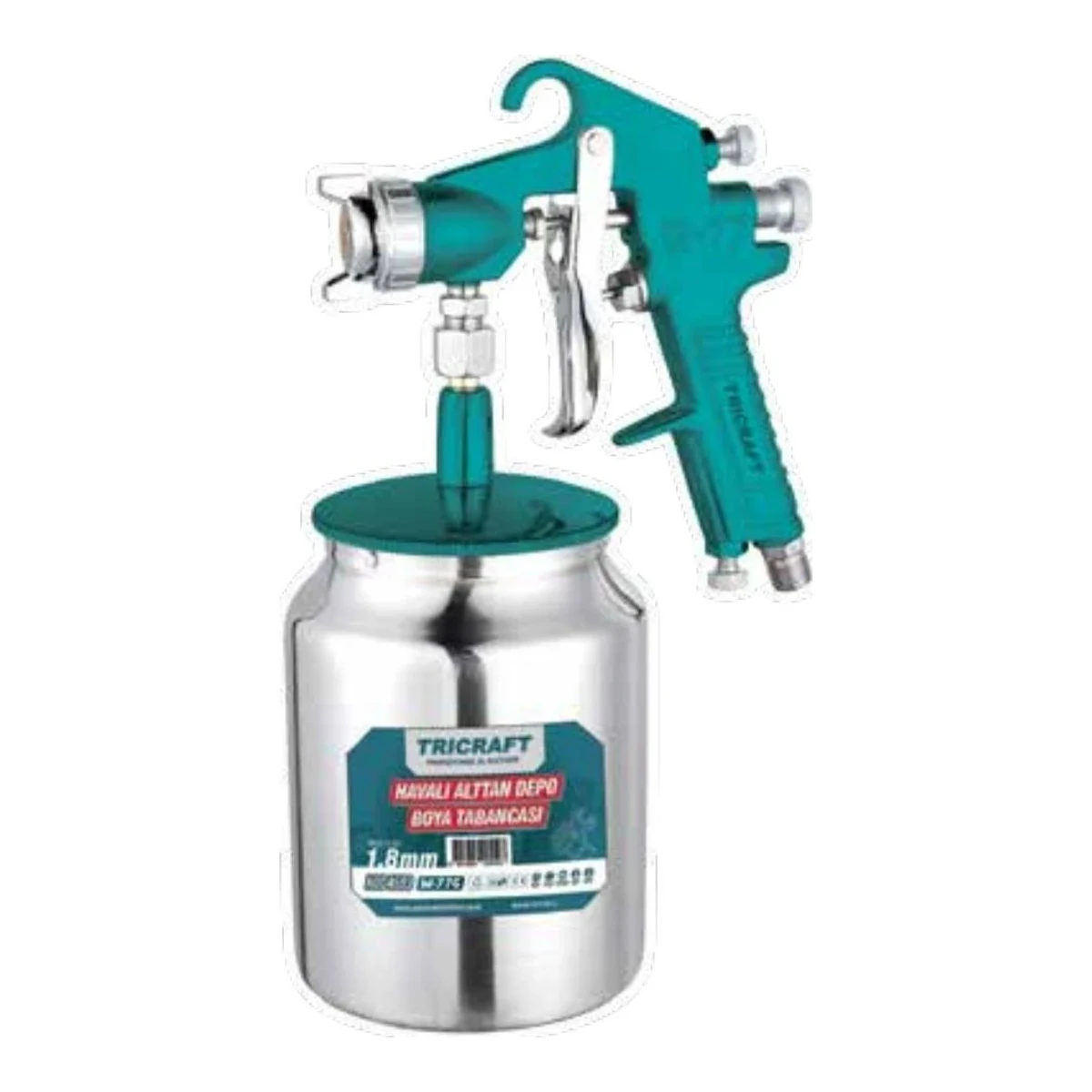Boya Tabancası W-77G Alttan Depo