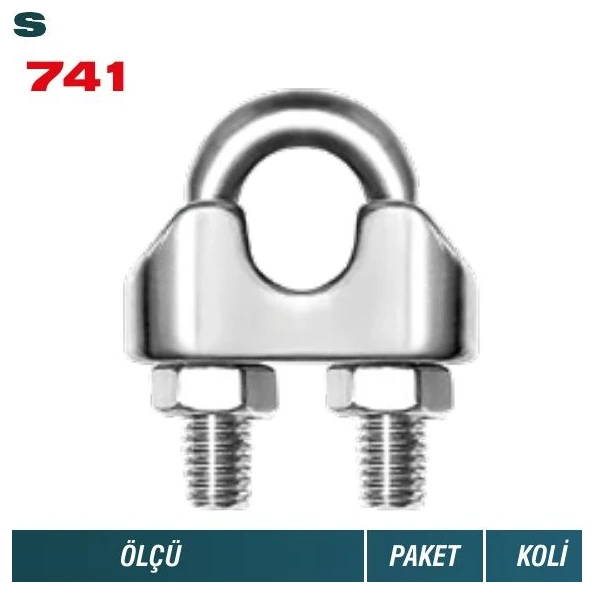 Klips DIN 741 12 mm