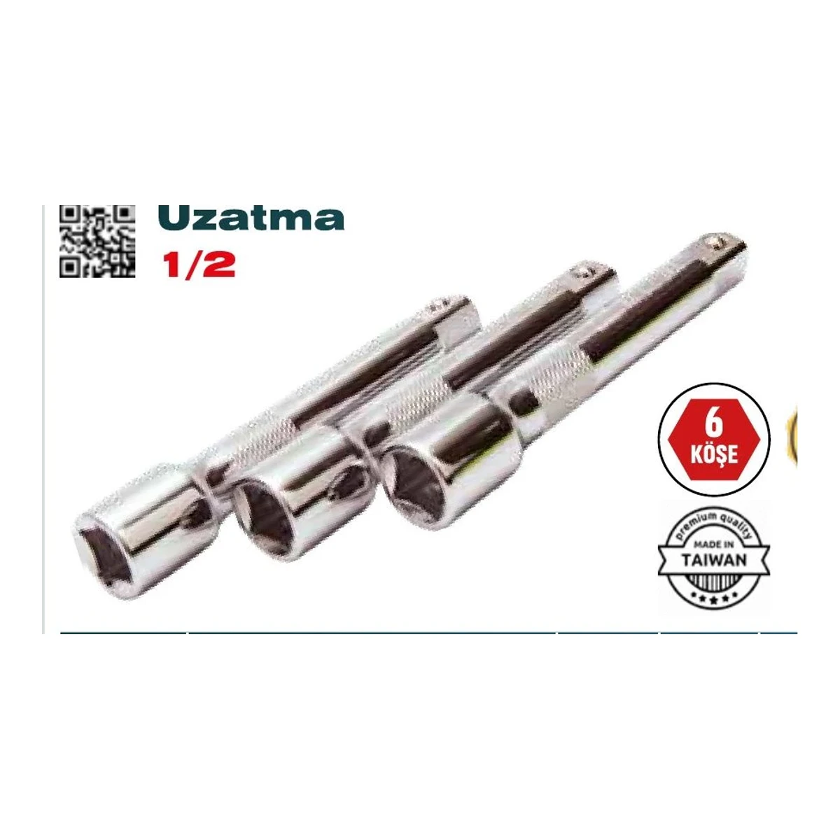 Uzatma 1/2 - 125 mm