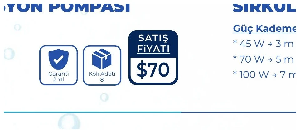 FRZ-SXR 25-7-180 SİRKÜLASYON POMPASI