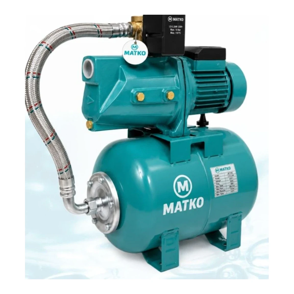 M-12K12D Otomatik Hidrofor Pompa