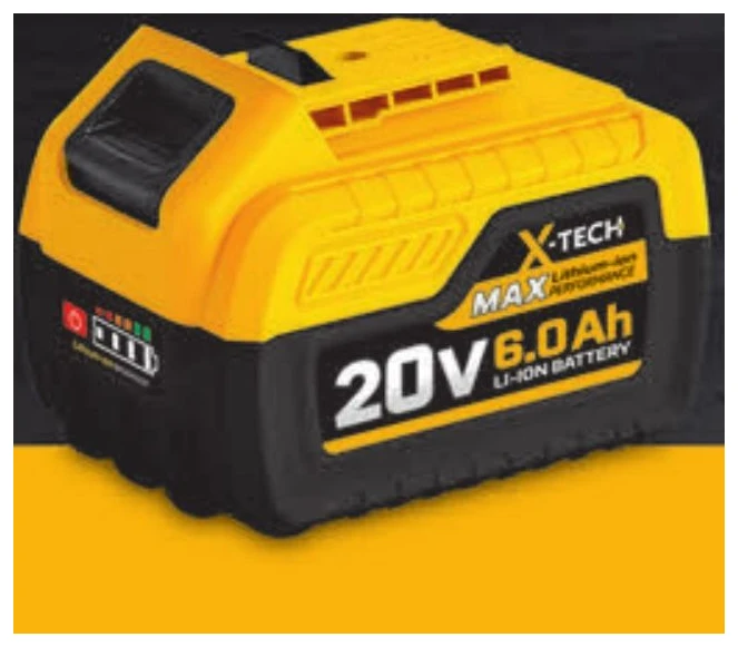 SGS 20V MAX Li-ion Batarya 6.0Ah