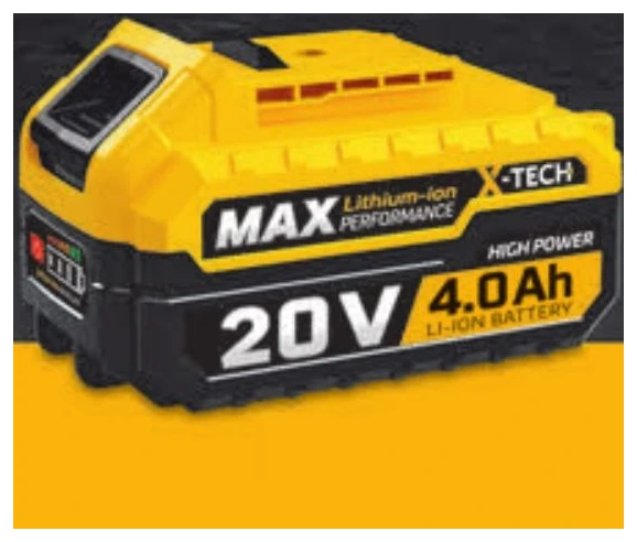 SGS 20V MAX Li-ion Batarya 4.0Ah