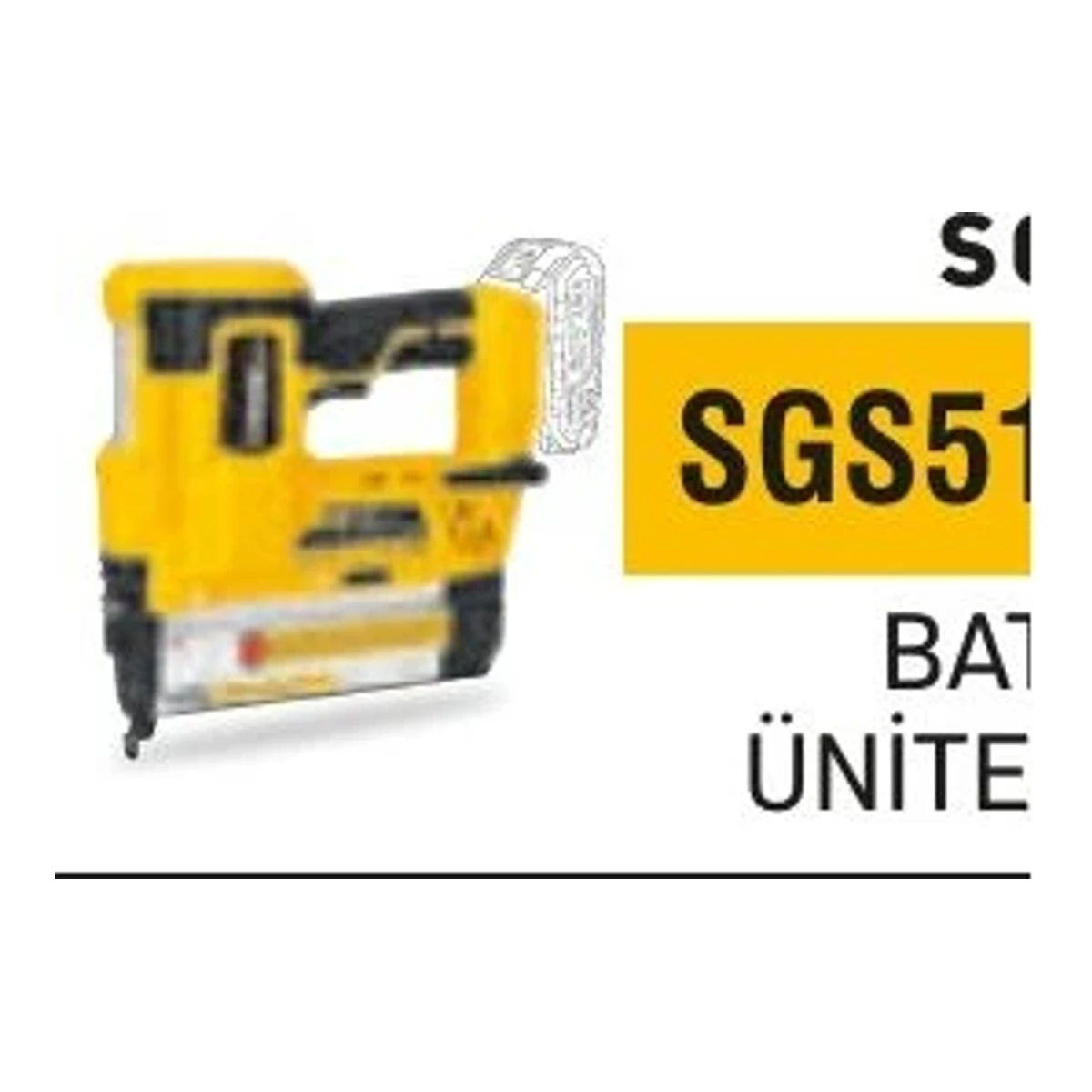 Akülü Zımba ve Çivi Tabancası (Solo Model)
