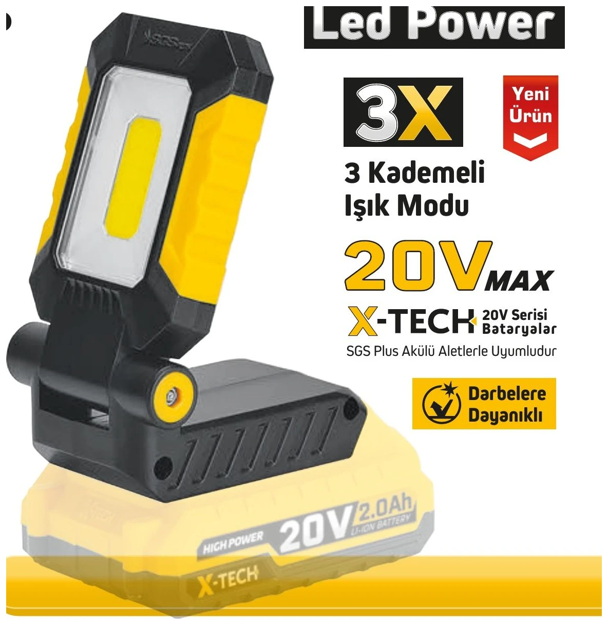 Katlanabilir Led Fener