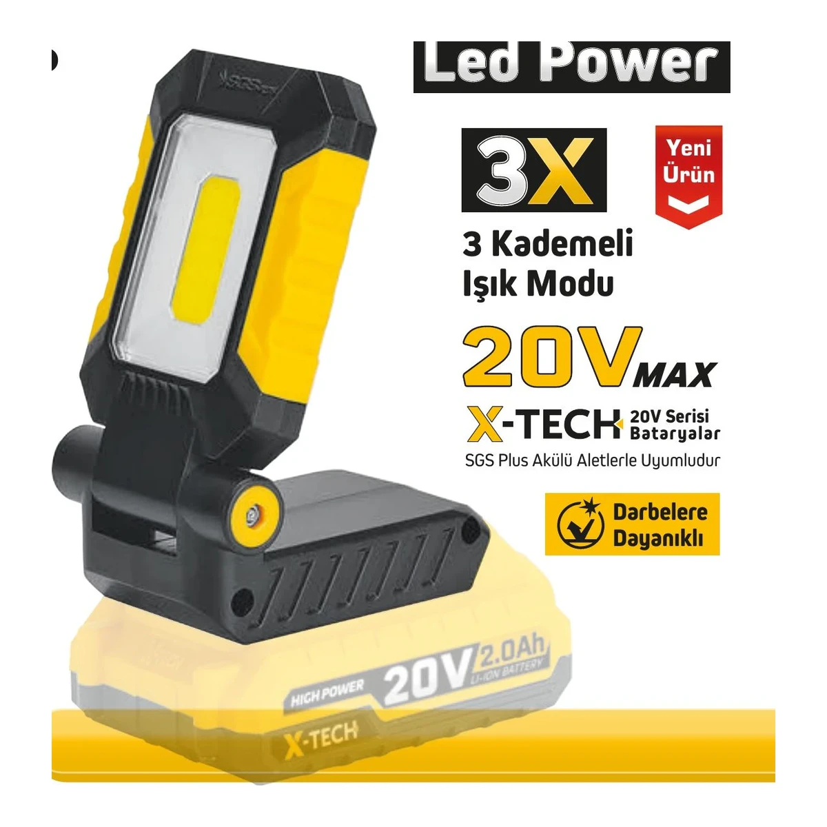 Katlanabilir Led Fener
