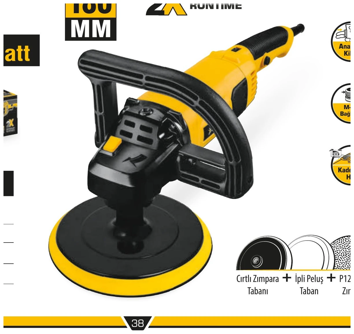 Polisaj Makinesi 1400 Watt