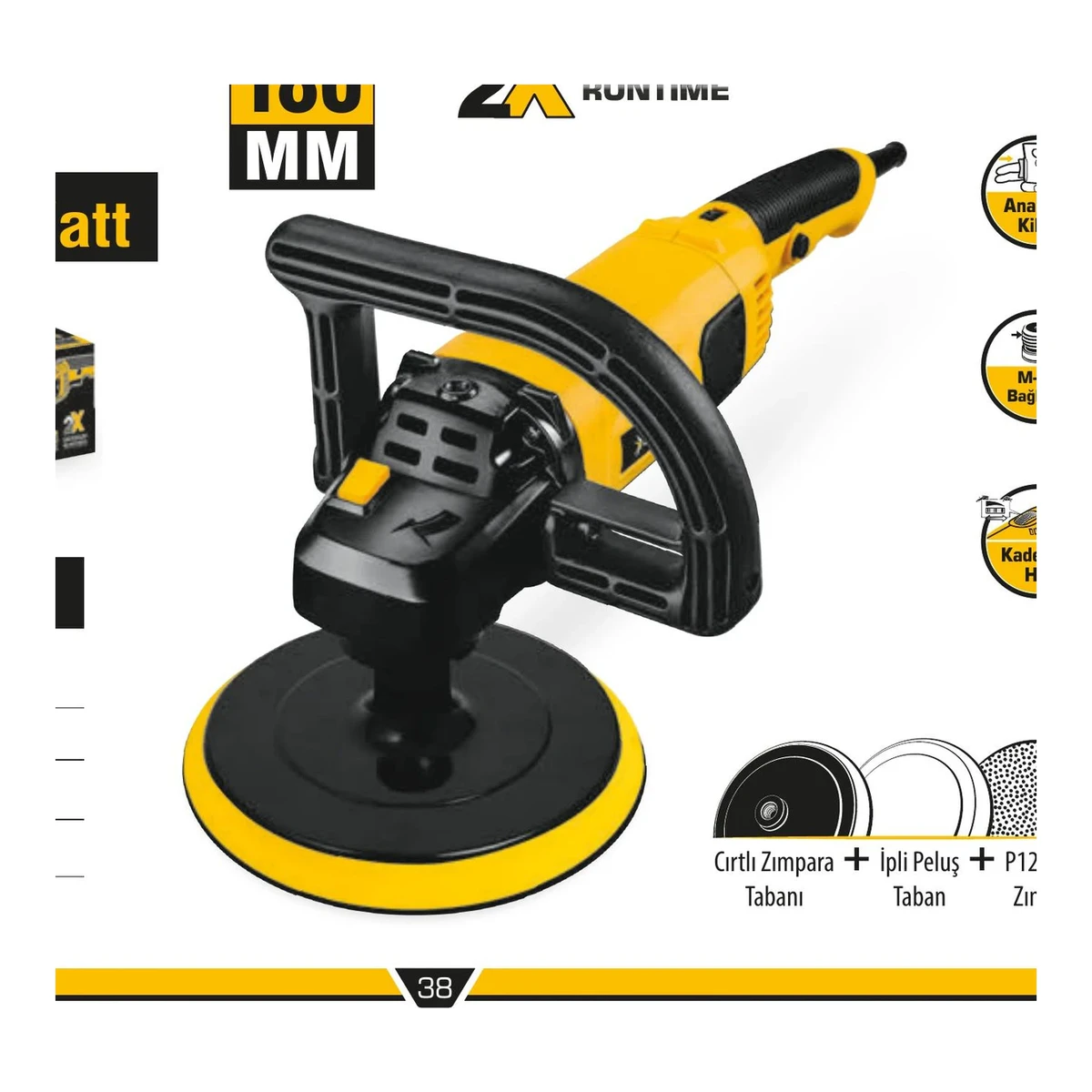 Polisaj Makinesi 1400 Watt