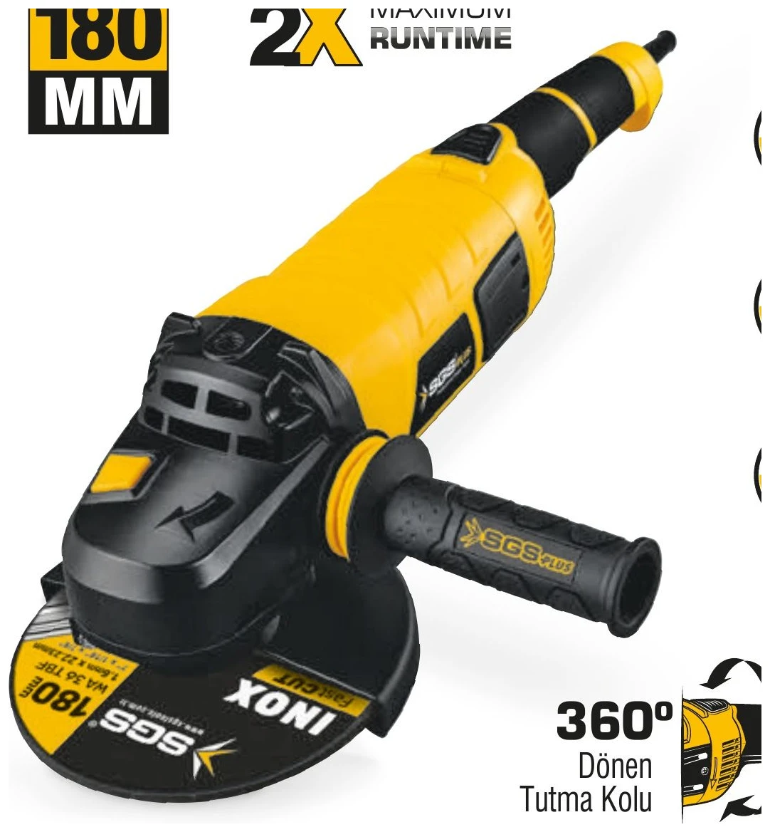 Taşlama Makinesi 180mm