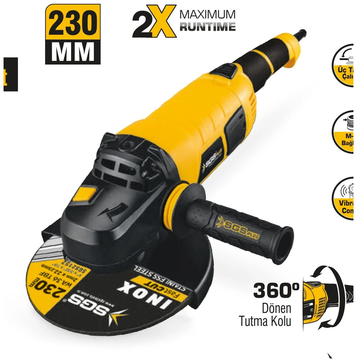 Taşlama Makinesi 230mm