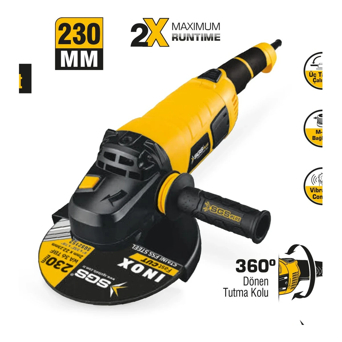 Taşlama Makinesi 230mm