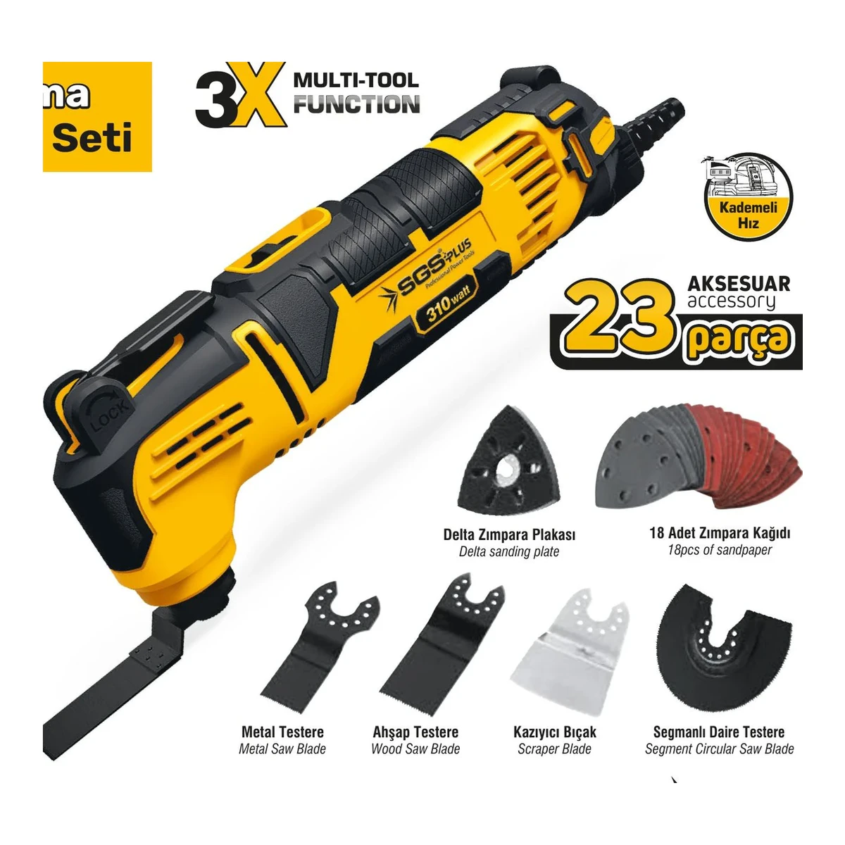 Kesici Raspalama Zımpara Makine Seti