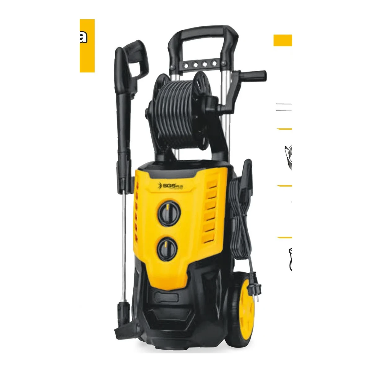 Basınçlı Yıkama Makinesi 2500 Watt