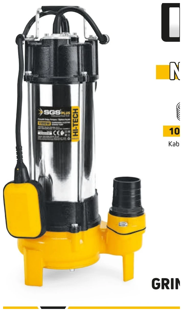 Foseptik Dalgıç Pompa 1100 Watt