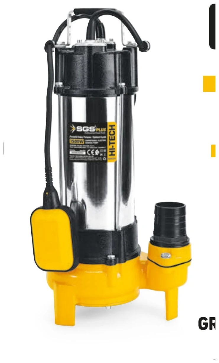 Foseptik Dalgıç Pompa 1500 Watt 2.0 HP