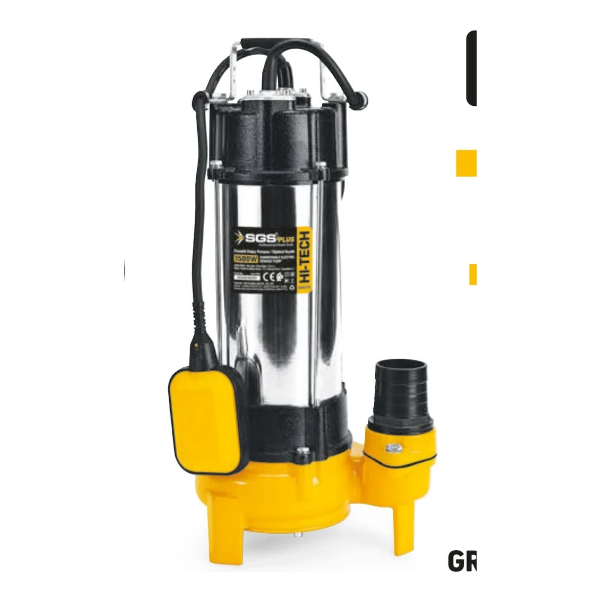 Foseptik Dalgıç Pompa 1500 Watt 2.0 HP