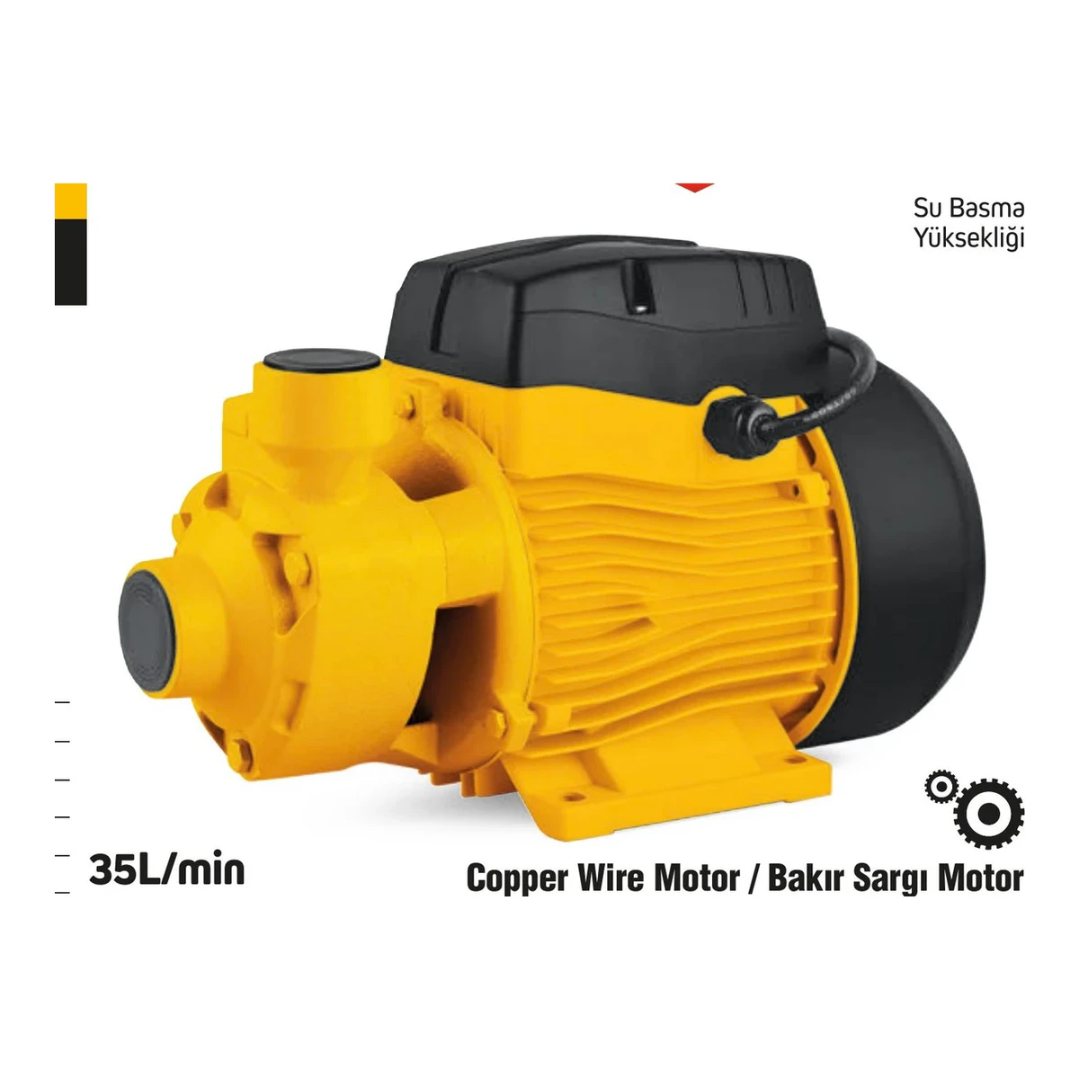 Periferik Su Pompası 370Watt 0.5HP